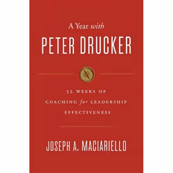 ISBN A Year with Peter Drucker, Couverture rigide, 496 pages