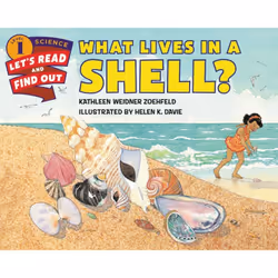 ISBN What Lives in a Shell?, Livre broché, 32 pages