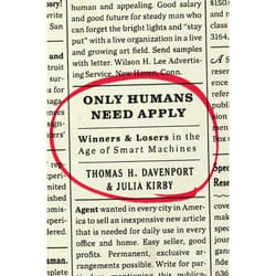 ISBN Only Humans Need Apply livre Couverture rigide