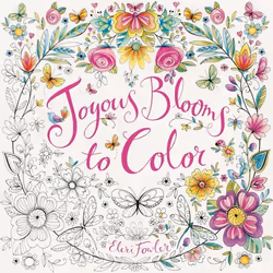 ISBN Joyous Blooms to Color, Marchandise, 96 pages