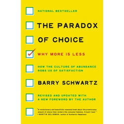 ISBN The Paradox of Choice livre Livre de poche