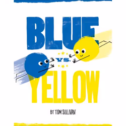 ISBN Blue vs. Yellow, Couverture rigide, 48 pages