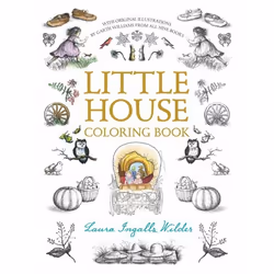 ISBN Little House Coloring Book, Marchandise, 96 pages
