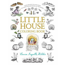 ISBN Little House Coloring Book livre Marchandise