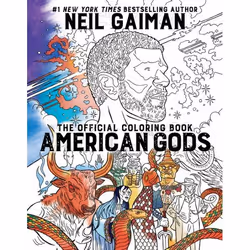 ISBN American Gods: The Official Coloring Book, Livre de poche, 96 pages