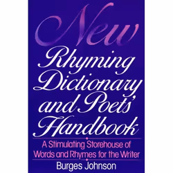 ISBN New Rhyming Dictionary and Poets' Handbook, Livre de poche, 480 pages