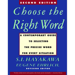 ISBN Choose the Right Word livre Livre de poche