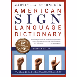 ISBN American Sign Language Dictionary-Flexi, Livre de poche, 800 pages