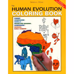 ISBN The Human Evolution Coloring Book, 2nd Edition, Livre de poche, 352 pages
