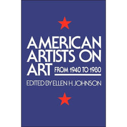 ISBN American Artists On Art livre Art & design Anglais