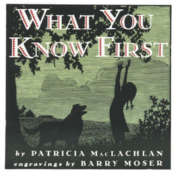 ISBN What You Know First livre