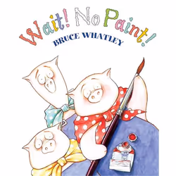 ISBN Wait! No Paint!, Livre broché, 32 pages