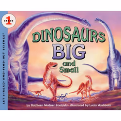 ISBN Dinosaurs Big and Small, Livre broché, 40 pages
