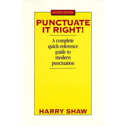 ISBN Punctuate It Right livre Livre de poche