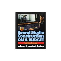ISBN Sound Studio Construction on a Budget livre Education Anglais