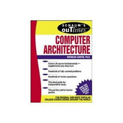 ISBN Schaum’s Outline Computer Architecture livre Informatique et Internet Anglais