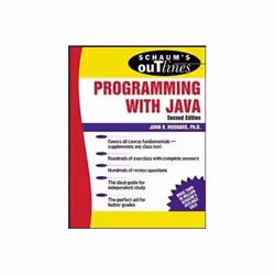 ISBN Schaum's Outline of Programming with Java 2e, Informatique et Internet, Anglais, Livre broché, 352 pages