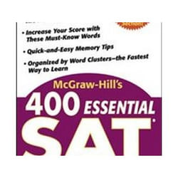 ISBN Mcgraw-Hill's 400 Essential SAT Words livre Education Anglais