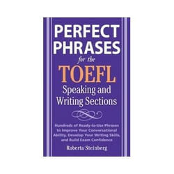 ISBN Perfect Phrases for the TOEFL Speaking and Writing Sections livre Éducatif Anglais