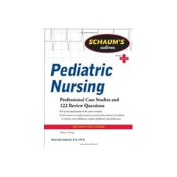 ISBN Schaum's Outline of Pediatric Nursing livre Santé, esprit et corps Anglais