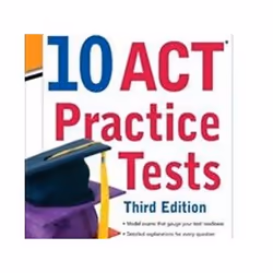 ISBN McGraw-Hill's 10 ACT Practice Tests 3e, Education, Anglais, Livre broché, 864 pages