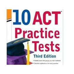 ISBN McGraw-Hill's 10 ACT Practice Tests 3e livre Education Anglais