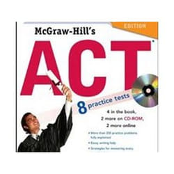 ISBN McGraw-Hill's ACT with CD-ROM, 2011 Edition livre Education Anglais