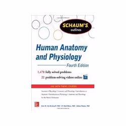 ISBN Schaum's Outline of Human Anatomy and Physiology 4e, Biologie, Anglais, Livre broché, 432 pages