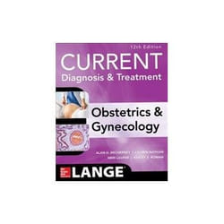ISBN Current Diagnosis and Treatment 12e: Obstetrics and Gynecology livre Santé, esprit et corps Anglais
