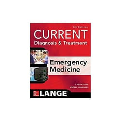 ISBN Current Diagnosis and Treatment 8e: Emergency Medicine livre Santé, esprit et corps Anglais