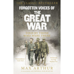 ISBN Forgotten Voices Of The Great War