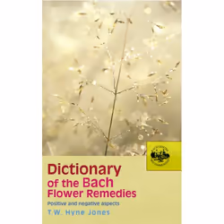 ISBN Dictionary Of The Bach Flower Remedies, Anglais, Livre broché, 96 pages