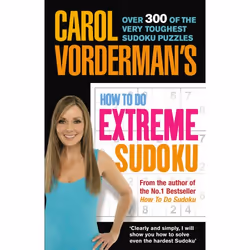 ISBN Carol Vorderman's How to Do Extreme Sudoku, Anglais, 448 pages