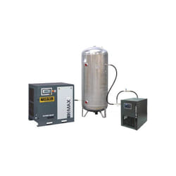 Nu Air - Compresseur à vis 7.5 kW 500L 10CV sécheur k-max 7.5/10/500VG/ES nuair