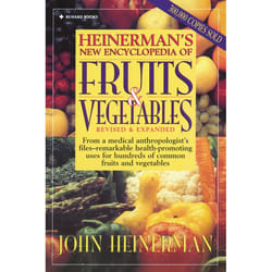 ISBN Heinerman’s New Encyclopedia Of Fruits & Vegetables livre nourriture & boisson Anglais