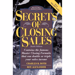 ISBN SECRETS OF CLOSING SALES, Livre broché, 416 pages
