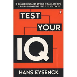 ISBN Test Your IQ livre