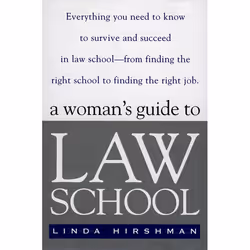 ISBN A Woman’s Guide to Law School, Livre broché, 304 pages