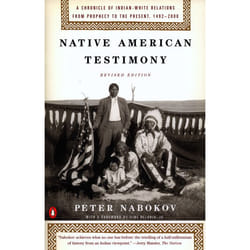 ISBN Native American Testimony livre classiques Anglais
