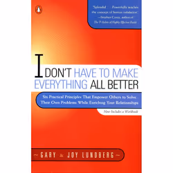 ISBN I Don’t Have to Make Everything All Better, Livre broché, 336 pages