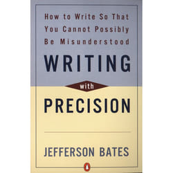 ISBN Writing with Precision livre