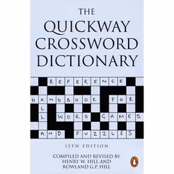 ISBN The Quickway Crossword Dictionary, Anglais, 672 pages