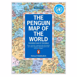 ISBN The Penguin Map of the World, Michael Middleditch, Penguin Books, 01/08/2002, 1 pièce(s)