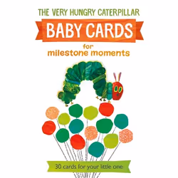 ISBN Very Hungry Caterpillar Baby Cards for Milestone Moments, Anglais, 30 pages