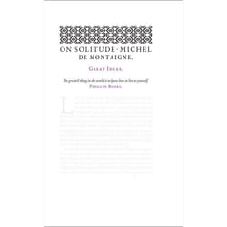 ISBN On Solitude livre classiques Anglais