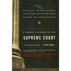 ISBN A People’s History of the Supreme Court livre