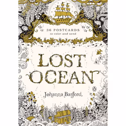 ISBN Lost Ocean: 36 Postcards to Color and Send, Autres formats