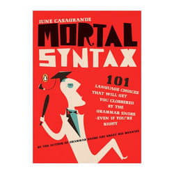 ISBN Mortal Syntax livre
