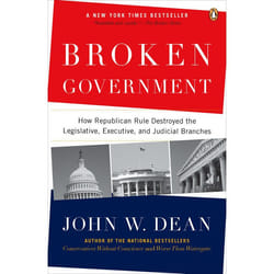 ISBN Broken Government livre