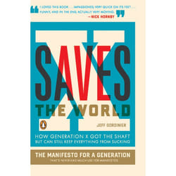 ISBN X Saves the World livre